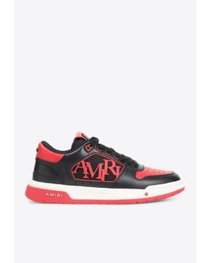 Amiri Logo Low-Top Trainers - Red