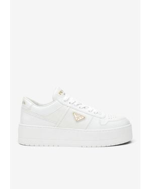 Prada Downtown Bold Sneakers - White