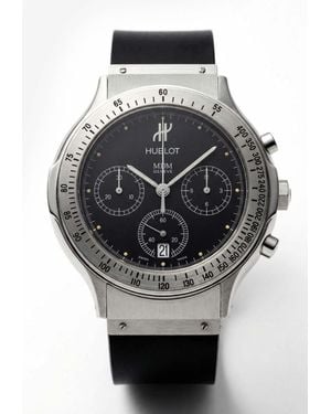 Hublot Mdm Classic Chronograph Stainless Steel Watch - Grey