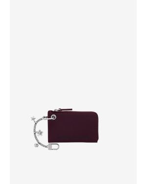 Marc Jacobs Top Zip Charm Wallet - White