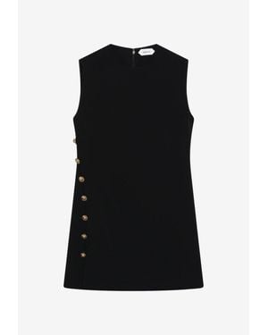 Versace Sleeveless Mini Dress - Black