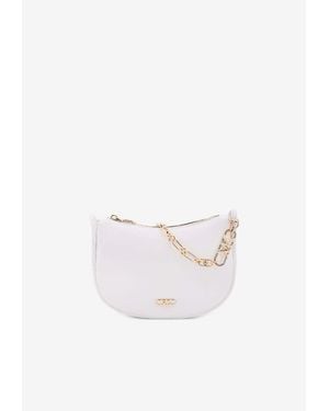 Michael Kors Small Kendall Shoulder Bag - White
