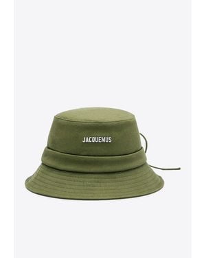 Jacquemus Le Bob Gadjo Bucket Hat - Green