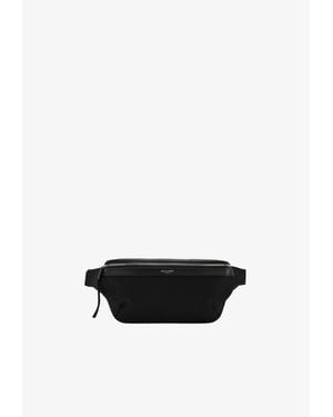 Saint Laurent Classic Canvas Belt Bag - White