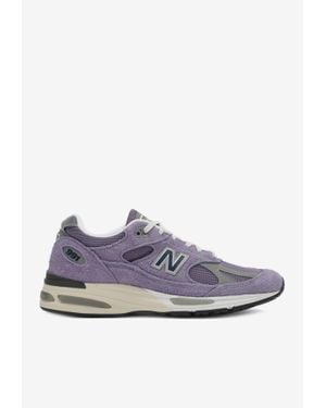 New Balance 991V2 Low-Top Sneakers - White
