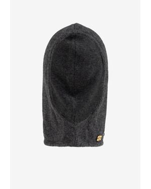 Ganni Yak Wool Balaclava - Black