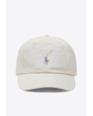 Polo Ralph Lauren Logo Baseball Cap - White