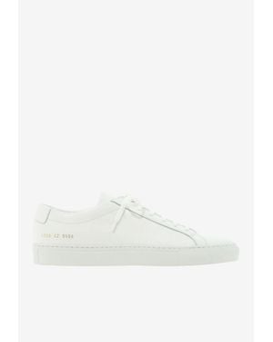 Common Projects Achilles Smooth Leather Sneakers - White