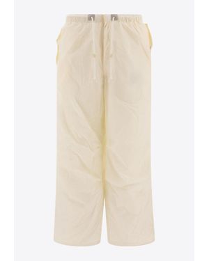 Beams Plus Elastic-Waist Track Pants - Natural