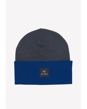 Arc'teryx Two-Tone Logo Patch Beanie - Blue