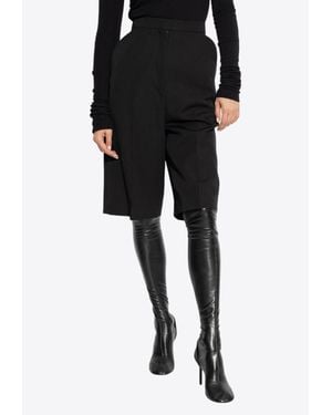 Givenchy Wool Bermuda Tailored Shorts - Black