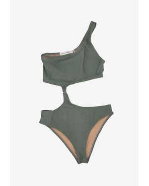 Niccolò Pasqualetti Fluido Cut-Out Bikini - Gray