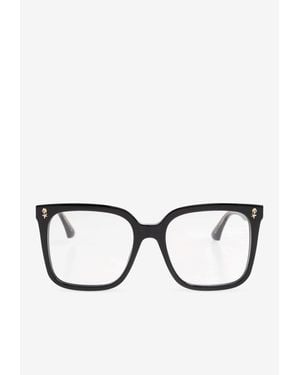 Etro Logo Square Glasses - Black