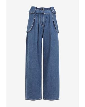 Loewe Cargo Relaxed Jeans - Blue