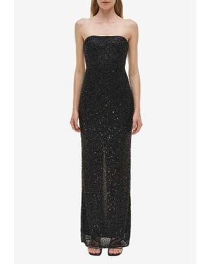 Jonathan Simkhai Xyla Sleeveless Gown - Black
