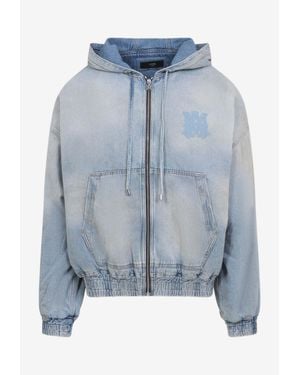 Amiri Vintage Hooded Jacket - Blue