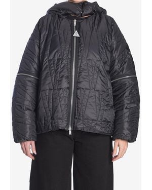 Moncler X Willow Smith Haissa Zip-Up Jacket - Gray