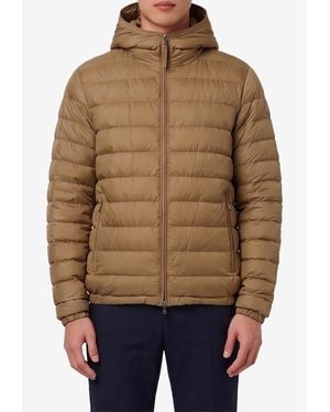 Moncler Solienn Short Down Jacket - Brown
