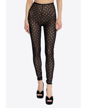 【関税＆送料込み】Givenchy Lace Chandelier Leggings Givenchy Lace Chandelier Leggings | italist