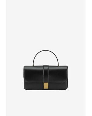 KHAITE Small Blake Calf Leather Handbag - Black