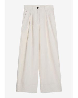 MKDT STUDIO Wide-Leg Pants - White
