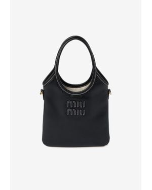 Miu miu leather tote bag sale