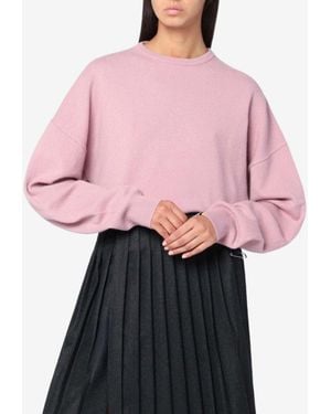 Extreme Cashmere Cashmere Crewneck Sweater - Pink