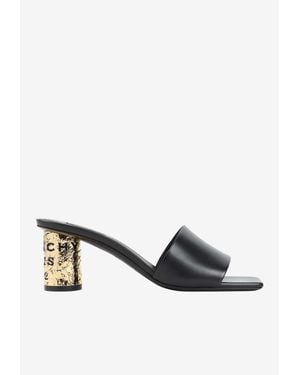 Givenchy Tape 65 Calf Leather Mules - White