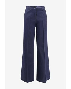 Aspesi Straight-Leg Tailored Pants - Blue