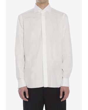 Borriello Marechiaro Long-Sleeved Shirt - White