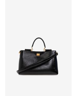 Dolce & Gabbana Vittoria Shoulder Bag - Black