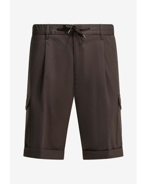 Herno Casual Cargo Shorts - Gray