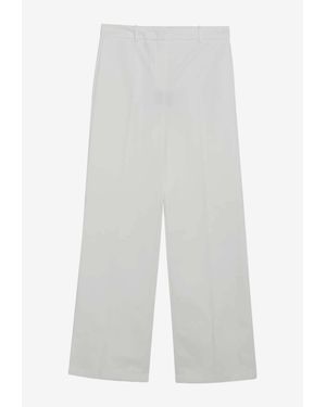 Fendi Straight-Leg Tailored Trousers - White