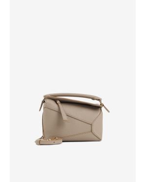 Loewe Mini Puzzle Edge Bag - Natural