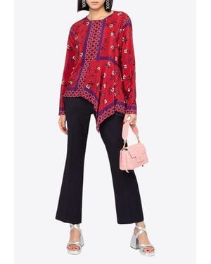 L'Autre Chose Cropped Tailored Pants