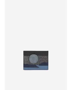 Etro Small Arnica Landscape Cardholder - White