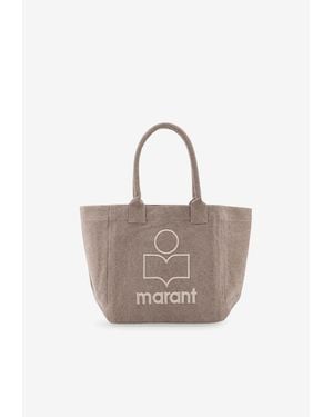 Isabel Marant Small Yenky Canvas Tote Bag - Natural