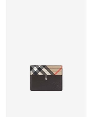 Burberry Sandon Leather Cardholder - White