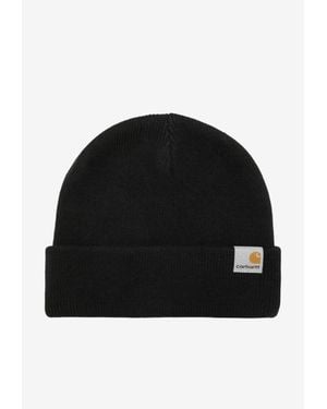 Carhartt Stratus Wool Knit Beanie - Black