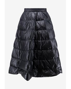 Moncler Midi Padded Skirt - Blue