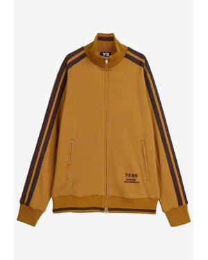 Y-3 X Wales Bonner Zip-Up Sweatshirt - Natural