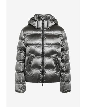 Moncler Sensation Short Down Jacket - Grey
