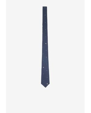 Paul Smith Polka Dot Rabbit Tie - White
