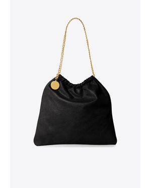 Stella McCartney Medium Falabella Drawstring Bag - Black