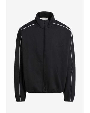 Fear Of God Contrasting Trims Zip-Up Sweatshirt - Black