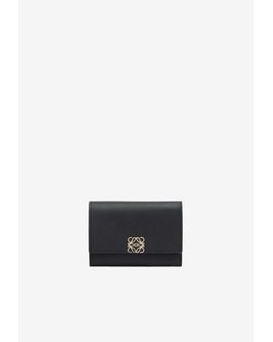 Loewe Small Anagram Wallet - White