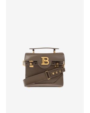 Balmain B-Buzz 23 Top Handle Bag - Green