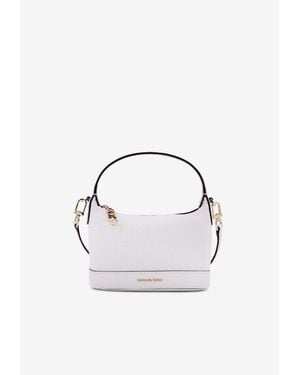 Michael Kors Small Wythe Shoulder Bag - White