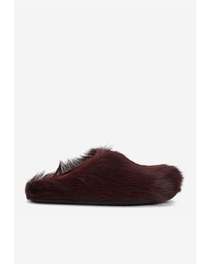 Marni Fussbett Sabot - Brown