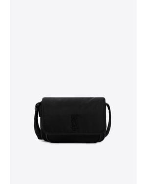 Saint Laurent Small Nikki Nylon Messenger Bag - Black
